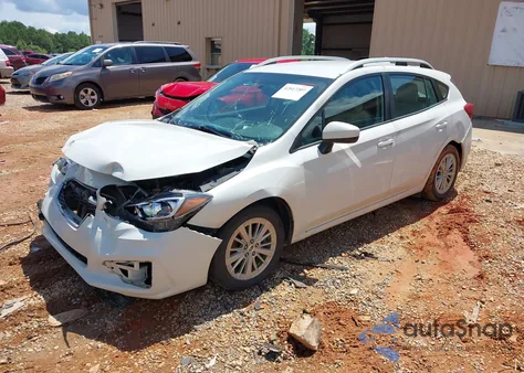 2018 Subaru Impreza 2.0I Premium из США, поврежденный, VIN 4S3GTAB66J3725423